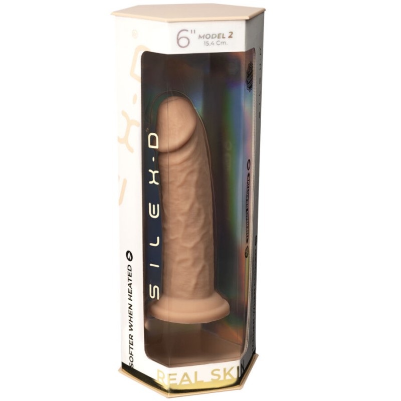 SILEXD PENE REALiSTICO MODELO 2 SILICONA PREMIUM TERMOREACTIVO 154 CM