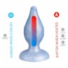 SILEXD DIAMOND PLUG ANAL FANTASY SILICONA LIQUIDA TERMOREACTIVO AZUL PERLA 92 CM