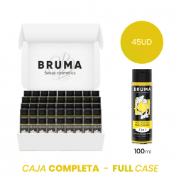 MOQ 45 BRUMA ACEITE DE MASAJE PREMIUM EFECTO CALOR SABOR PINA COLADA 3 EN 1 100 ML