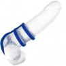 CALEXOTICS ADMIRAL JAULA TRIPLE PARA PENE AZUL