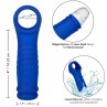 CALEXOTICS ADMIRAL WAVE FUNDA PENE SILICONA LiQUIDA AZUL