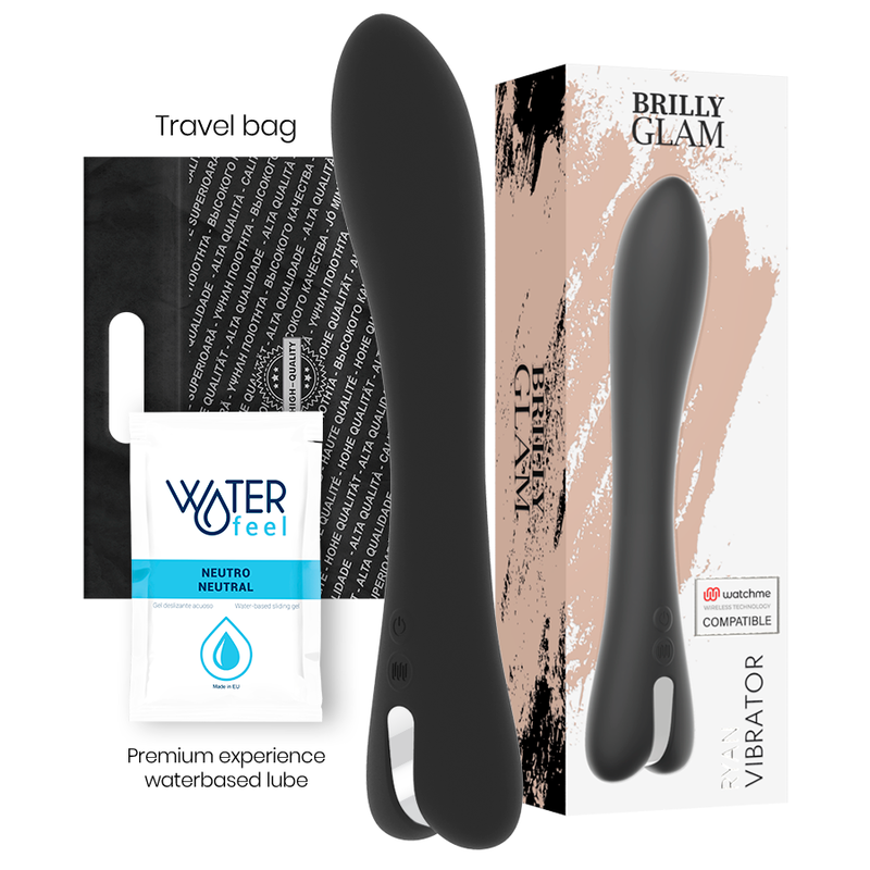 BRILLY GLAM RYAN VIBRADOR MANDO CONTROL REMOTO WATCHME