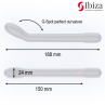 IBIZA VIBRADOR DE PUNTO G CON VIBRACIoN NEGRO