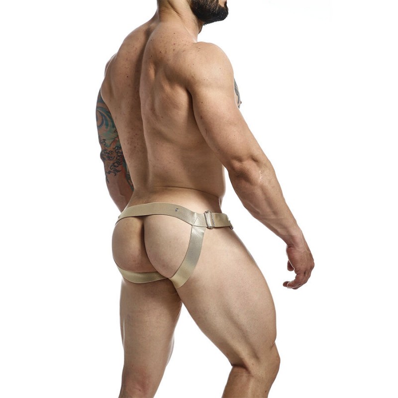 MOB DNGEON JOCKSTRAP ANILLO PARA EL PENE DORADO TALLA uNICA