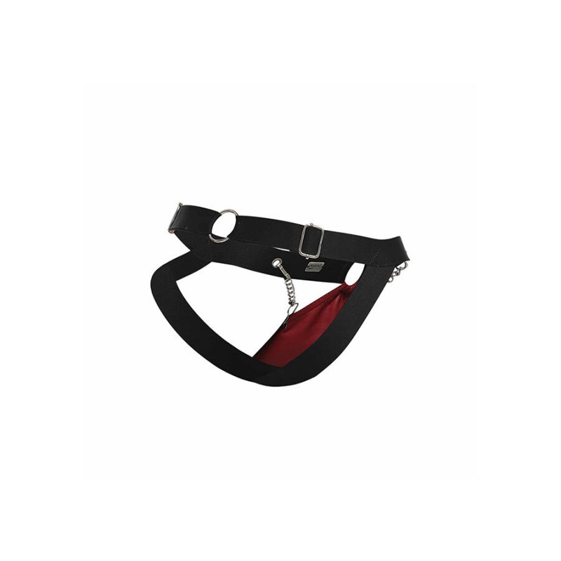 MOB DNGEON JOCKSTRAP ROJO CON CADENAS TALLA uNICA