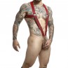 MOB DNGEON ARNeS DE ESPALDA CRUZADA ROJO TALLA uNICA