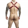 MOB DNGEON ARNeS CRUZADO ROJO PARA EL PENE TALLA uNICA