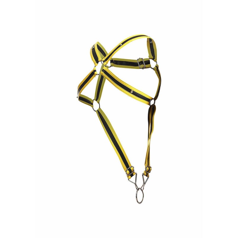 MOB DNGEON ARNeS CRUZADO AMARILLO PARA EL PENE TALLA uNICA