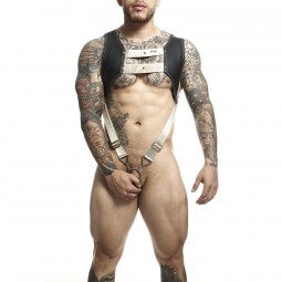 MOB DNGEON ARNeS CON ANILLO DORADO PARA EL PENE TALLA uNICAS