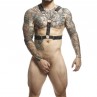 MOB DNGEON ARNeS PLATEADO CON CADENAS TALLA uNICA