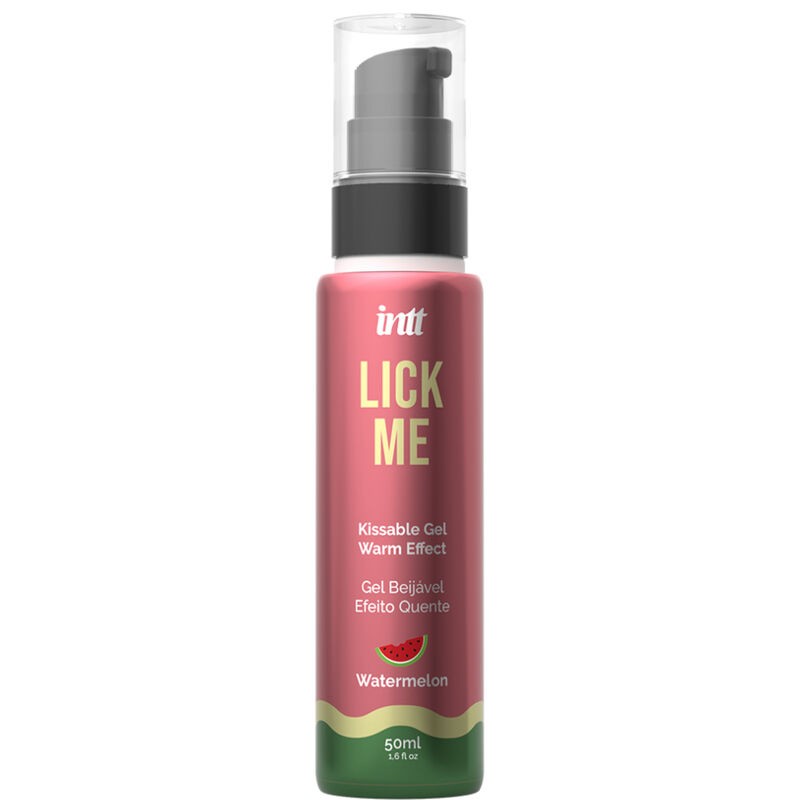 INTT LICK ME GEL COMESTIBLE SABOR SANDiA EFECTO CALOR