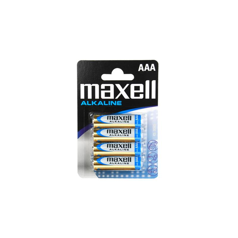 MAXELL BATTERY ALCALINA AAA LR03 BLISTER4 EU