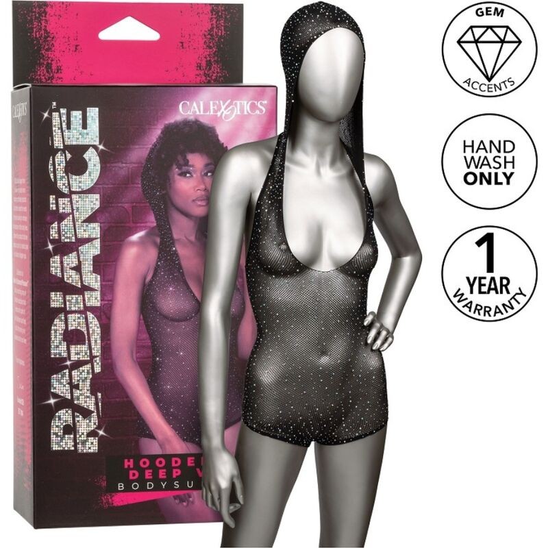 CALEXOTICS RADIANCE BODY CON CAPUCHA Y ESCOTE EN V PRONUNCIADO