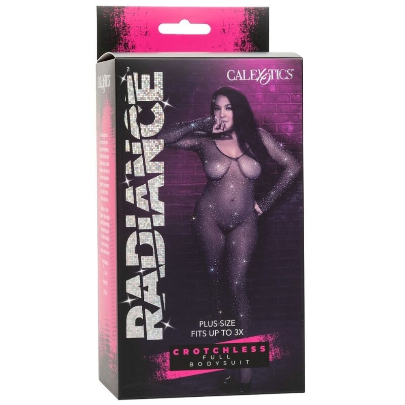 CALEXOTICS RADIANCE BODY ENTERO PEDRERiA SIN ENTREPIERNA TALLA GRANDE