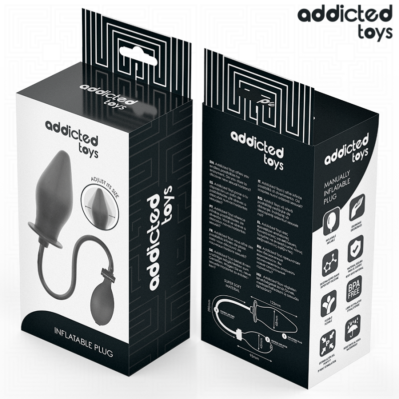 ADDICTED TOYS PLUG ANAL INFLABLE MODELO 2