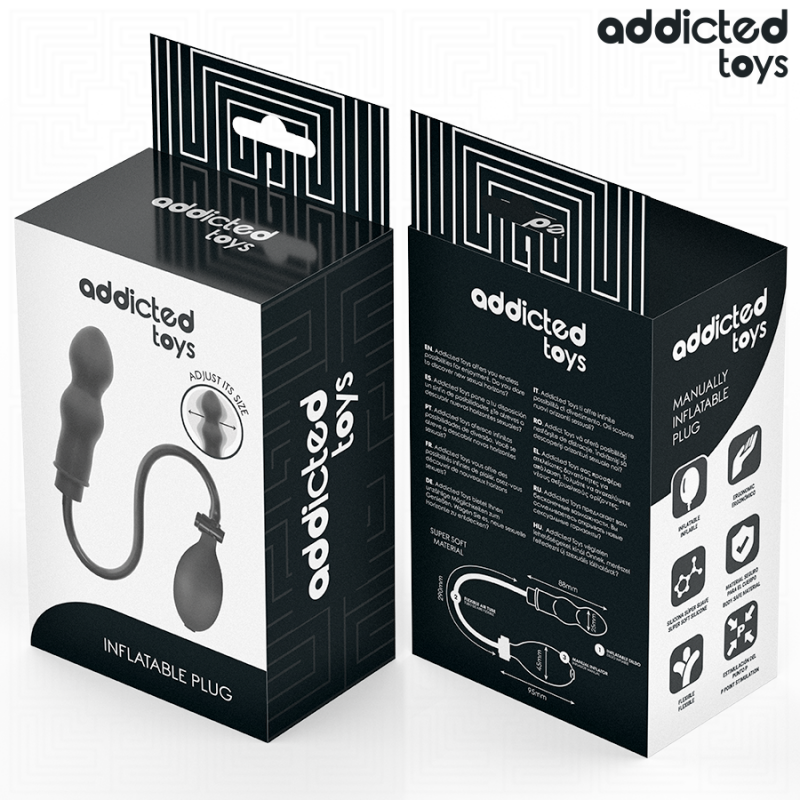 ADDICTED TOYS PLUG ANAL INFLABLE MODELO 1