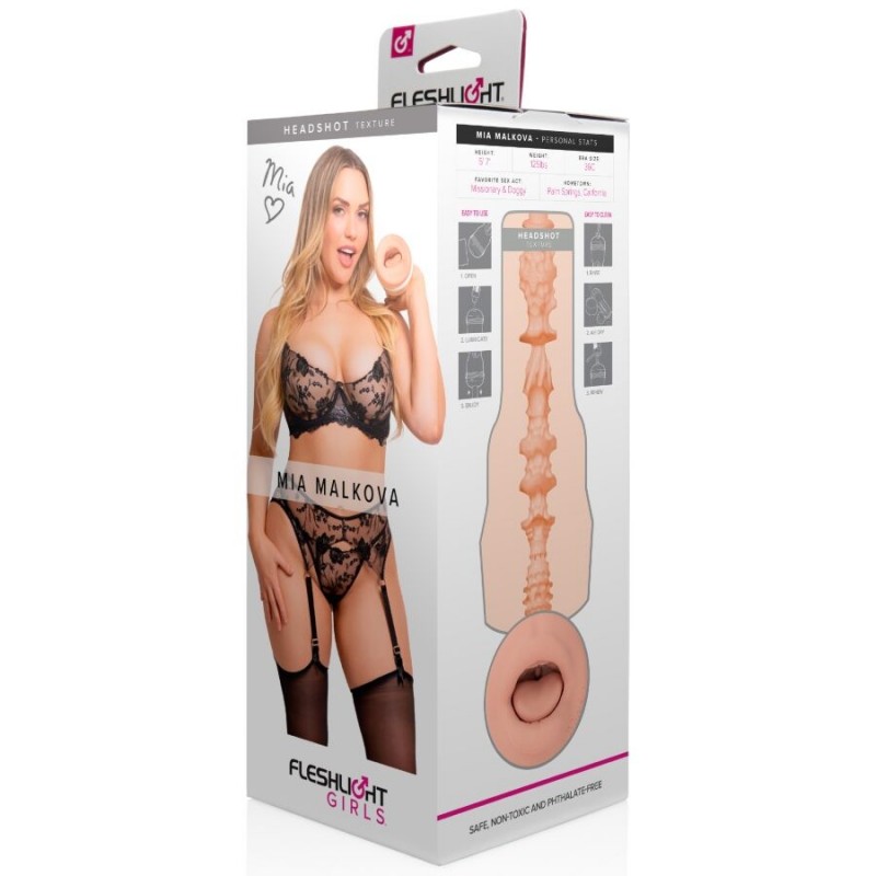 FLESHLIGHT GIRLS MIA MALKOVA HEADSHOT BOCA