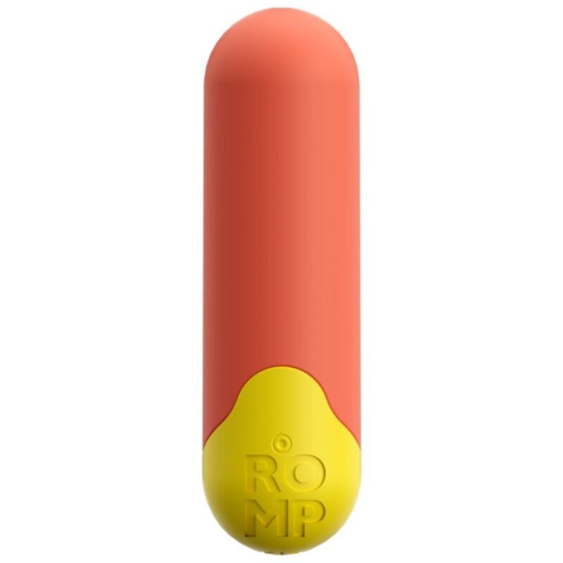 ROMP RIOT BALA VIBRADORA MULTIFUNCIoN NARANJA AMARILLA