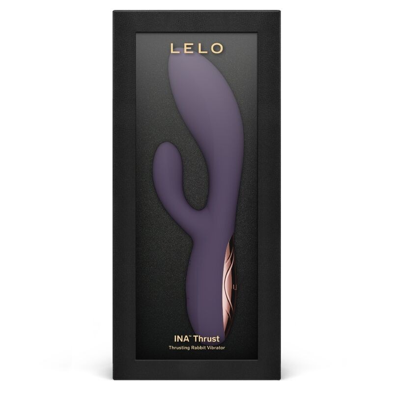 LELO INA THRUST VIBRADOR RABBIT CON EMPUJE MORADO