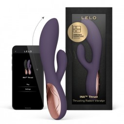 LELO INA THRUST VIBRADOR RABBIT CON EMPUJE MORADO