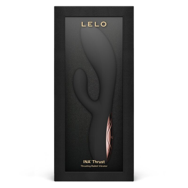 LELO INA THRUST VIBRADOR RABBIT CON EMPUJE NEGRO