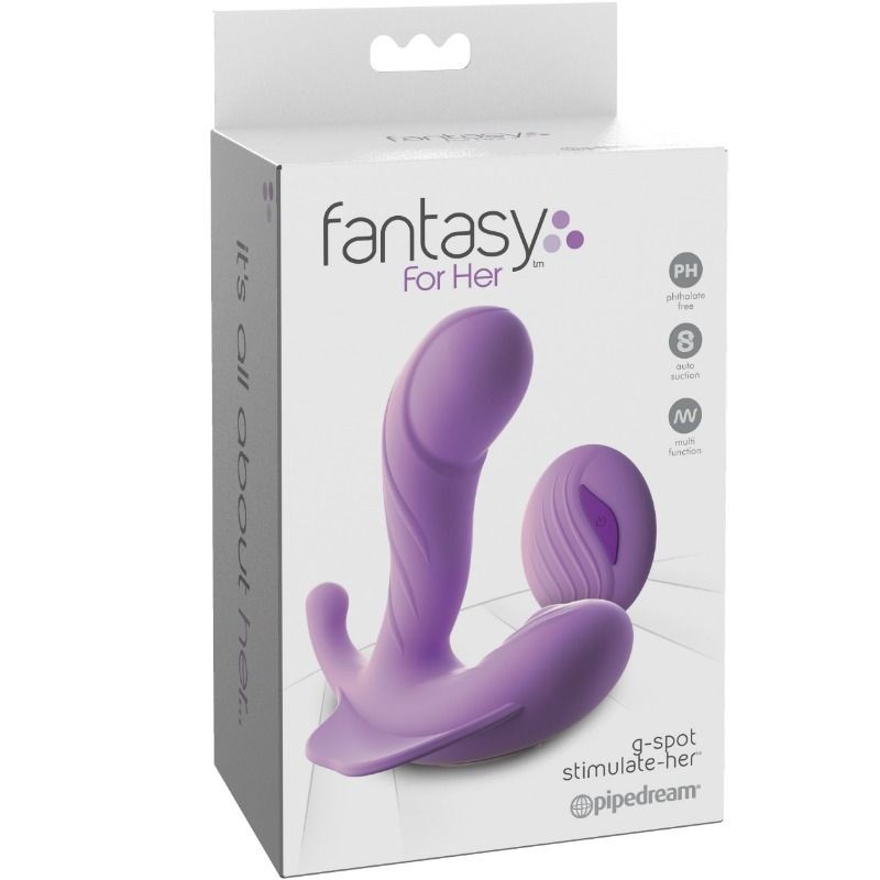 FANTASY FOR HER G SPOT ESTIMULADOR PUNTO G CONTROL REMOTO