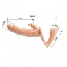 BAILE CHARLOTTE ARNeS HOLLOW STRAP ON DOBLE PENETRACIoN NATURAL