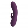 PRETTY LOVE LANDYN VIBRADOR RABBIT RECARGABLE 10 FUNCIONES MORADO