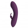 PRETTY LOVE LANDYN VIBRADOR RABBIT RECARGABLE 10 FUNCIONES MORADO