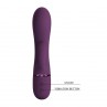 PRETTY LOVE MARGIE VIBRADOR RABBIT RECARGABLE 10 FUNCIONES MORADO