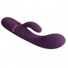 PRETTY LOVE MARGIE VIBRADOR RABBIT RECARGABLE 10 FUNCIONES MORADO