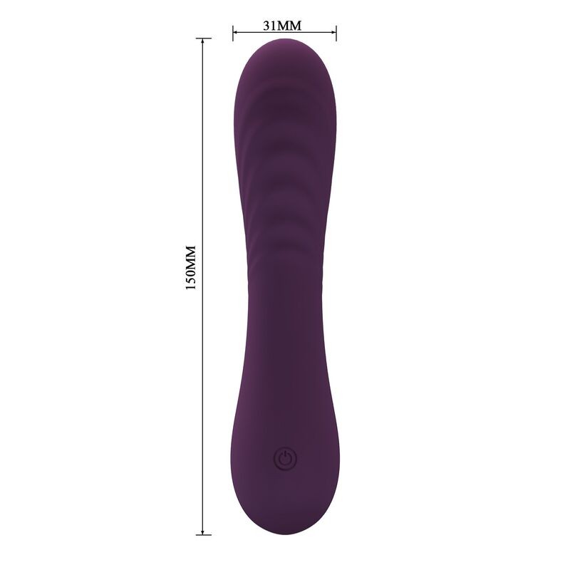 PRETTY LOVE ALEXISROSE VIBRADOR RECARGABLE 10 FUNCIONES MORADO