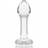 NEBULA SERIES BY IBIZA MODELO 2 PLUG CRISTAL TRANSPARENTE 11 CM O 35 CM