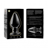 NEBULA SERIES BY IBIZA MODELO 3 PLUG CRISTAL TRANSPARENTE 11 CM O 5 CM