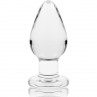 NEBULA SERIES BY IBIZA MODELO 3 PLUG CRISTAL TRANSPARENTE 11 CM O 5 CM