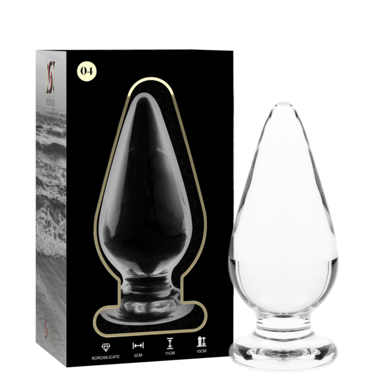 NEBULA SERIES BY IBIZA MODELO 4 PLUG CRISTAL TRANSPARENTE 11 CM O 5 CM