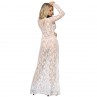 SUBBLIME VESTIDO LARGO MANGA LARGA BLANCO L XL