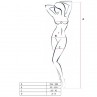 PASSION WOMAN BS052 BODYSTOCKING ROJO TALLA uNICA
