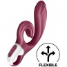 SATISFYER LOVE ME VIBRADOR RABBIT ROJO