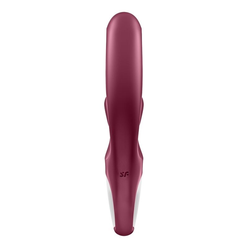 SATISFYER LOVE ME VIBRADOR RABBIT ROJO