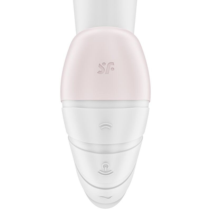 SATISFYER SUPERNOVA ESTIMULADOR Y VIBRADOR BLANCO