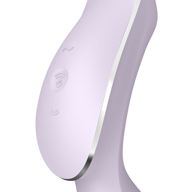 SATISFYER CURVY TRINITY 2 ESTIMULADOR Y VIBRADOR MORADO