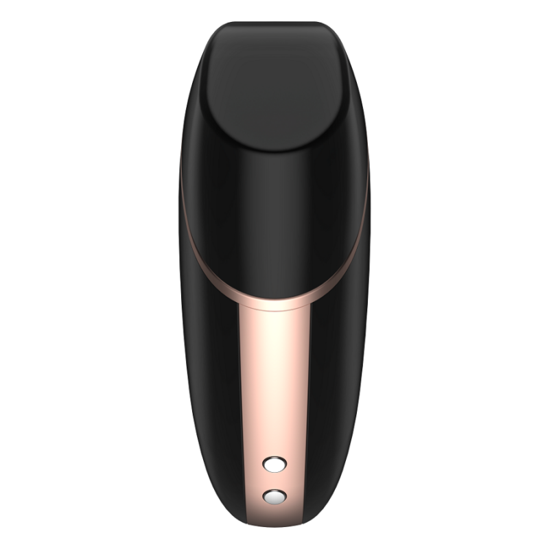 SATISFYER LOVE TRIANGLE ESTIMULADOR Y VIBRADOR NEGRO