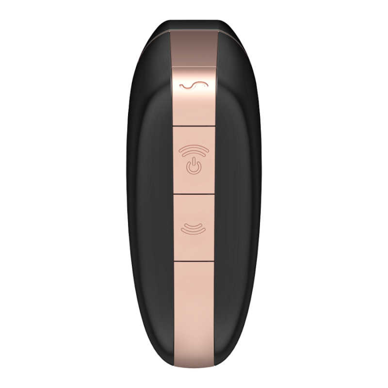 SATISFYER LOVE TRIANGLE ESTIMULADOR Y VIBRADOR NEGRO