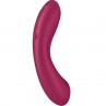 SATISFYER CURVE TRINITY 1 AIR PULSE VIBRATION ROJO