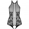 PASSION BS094 BODYSTOCKING NEGRO TALLA uNICA