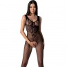 PASSION BS098 BODYSTOCKING NEGRO TALLA uNICA
