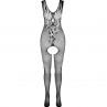 PASSION BS098 BODYSTOCKING NEGRO TALLA uNICA