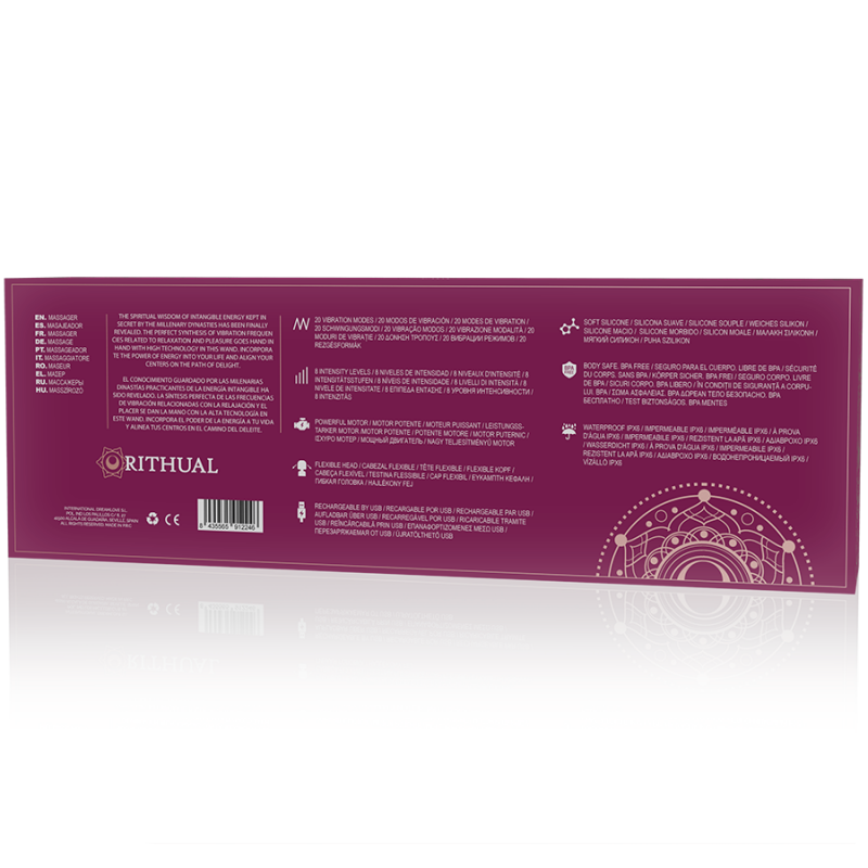 VARITA RITUAL AKASHA RECARGABLE POTENTE 20 ORQUIDEA