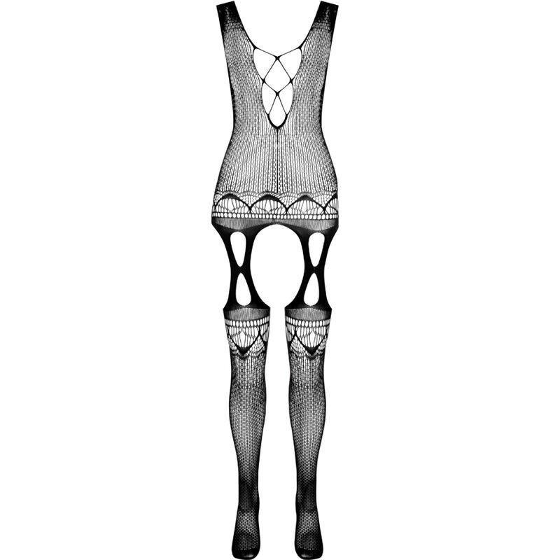 PASSION BS099 BODYSTOCKING NEGRO TALLA uNICA